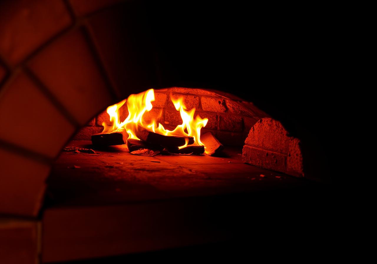 Four à bois de la Pizzeria du Casque Roi